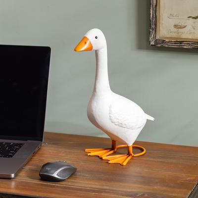 Evergreen "Georgie The Goose Metal Desktop Decor - 13"""