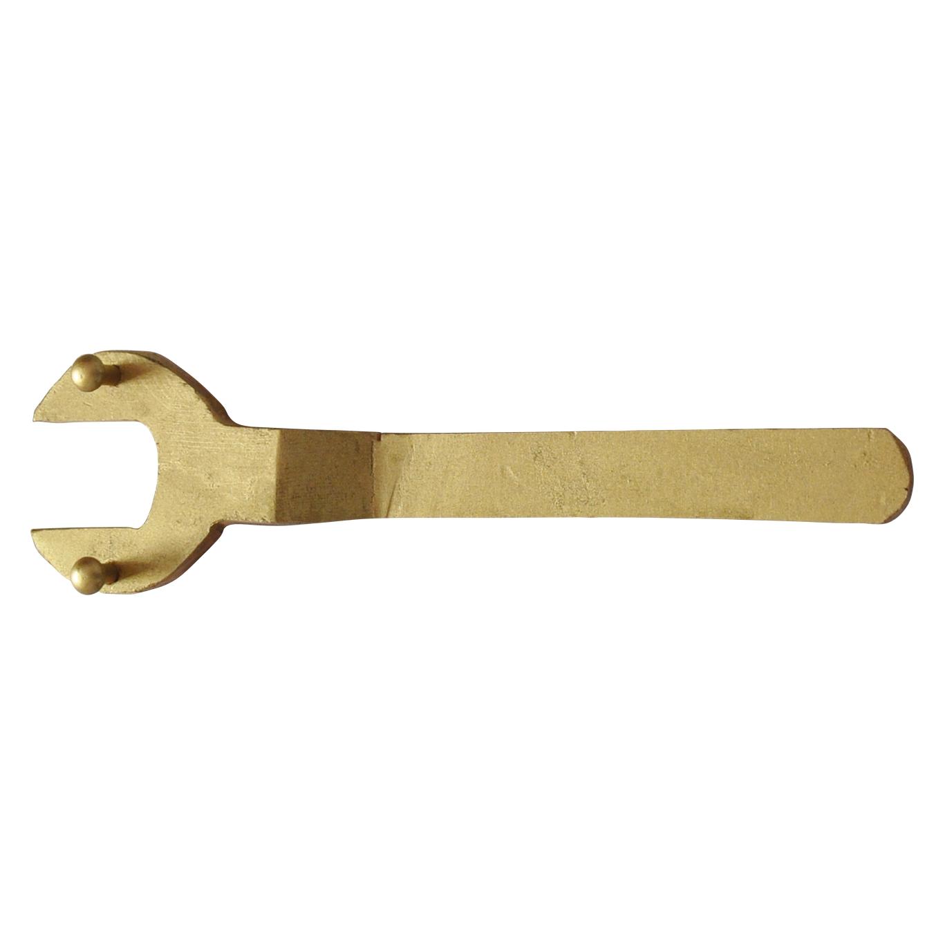 KS Tools BRONZEplus Schlüssel für Tankwagenventil Typ C 190x90 mm (963.8246)