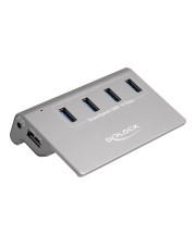 Delock USB 3.1 4-Port Typ-A Tisch-Hub Digital/Daten (64181)