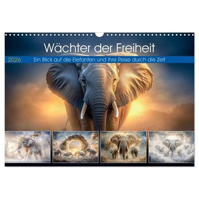 Wächter der Freiheit (Wandkalender 2026 DIN A3 quer), CALVENDO Monatskalender
