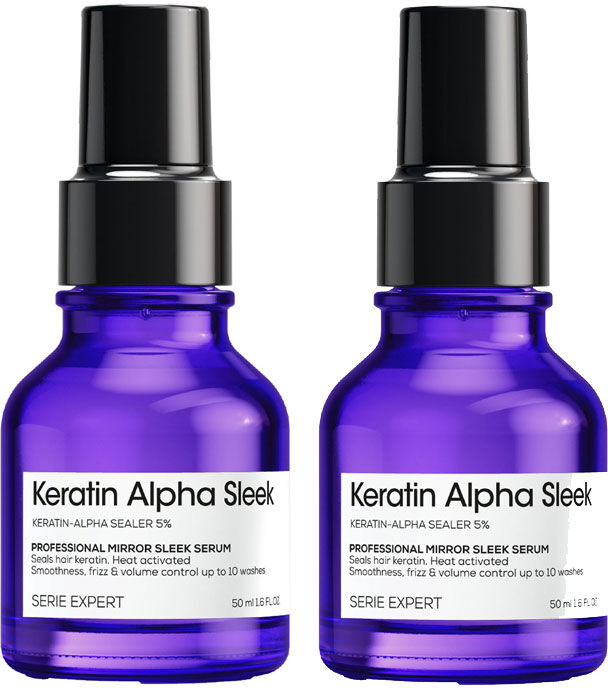 L'Oréal Professionnel Keratin Alpha Sleek Hair Serum, Anti Frizz, Hea
