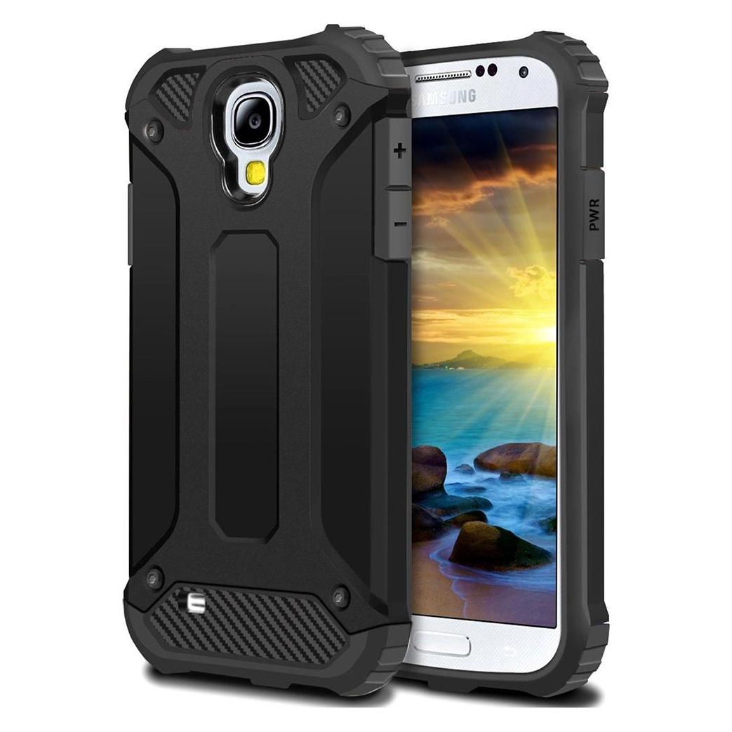 Techsuit - Hybrid Armor - Samsung Galaxy S4 i9500 - Black (Samsung Galaxy S4 I9500) (56337100)