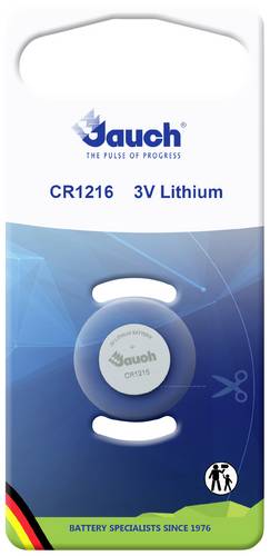 Jauch Quartz Knopfzelle CR1216 3V 30 mAh Lithium