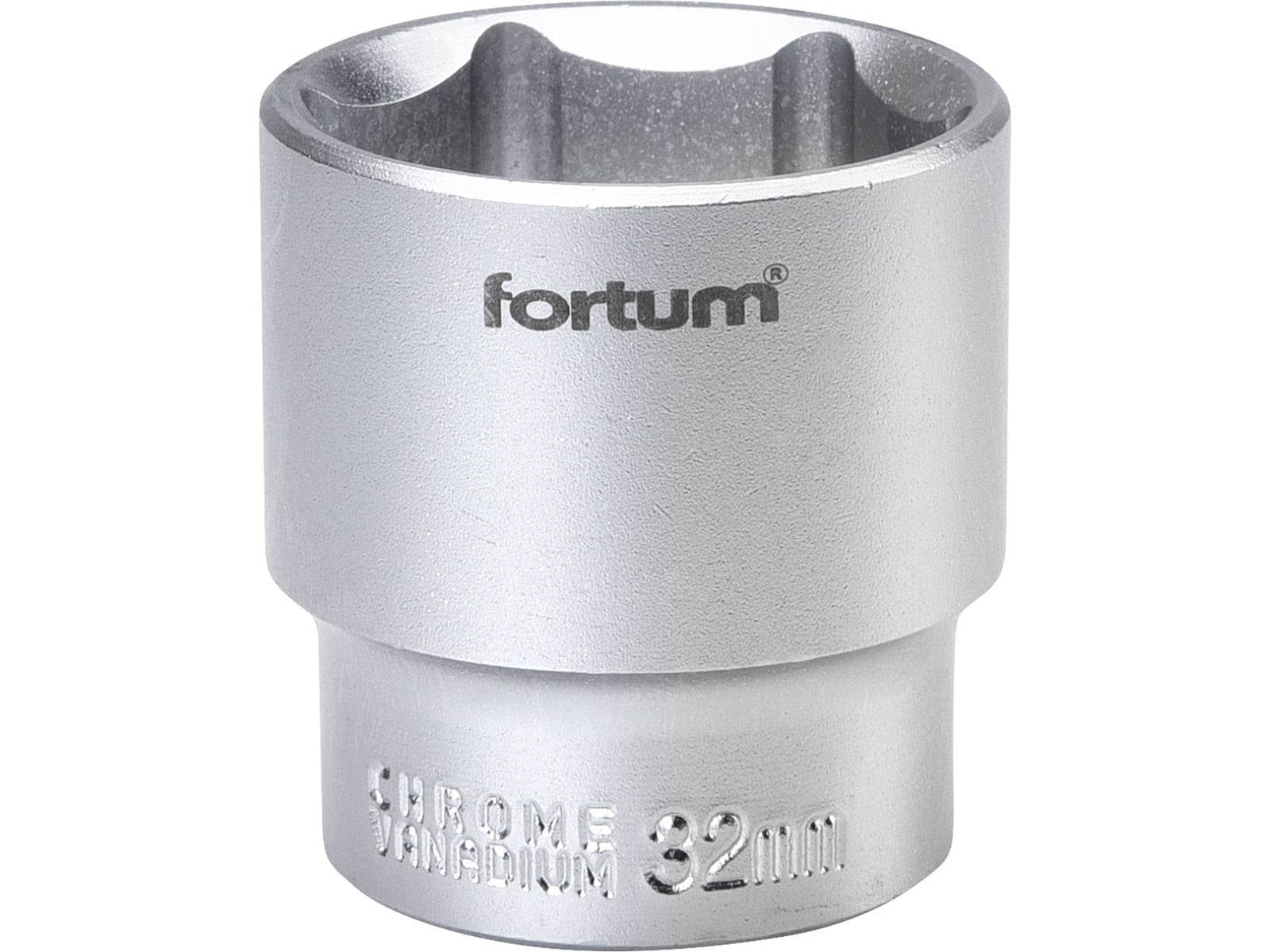 Fortum dopstuk 1/2" 32mm lengte 44mm 61CrV5