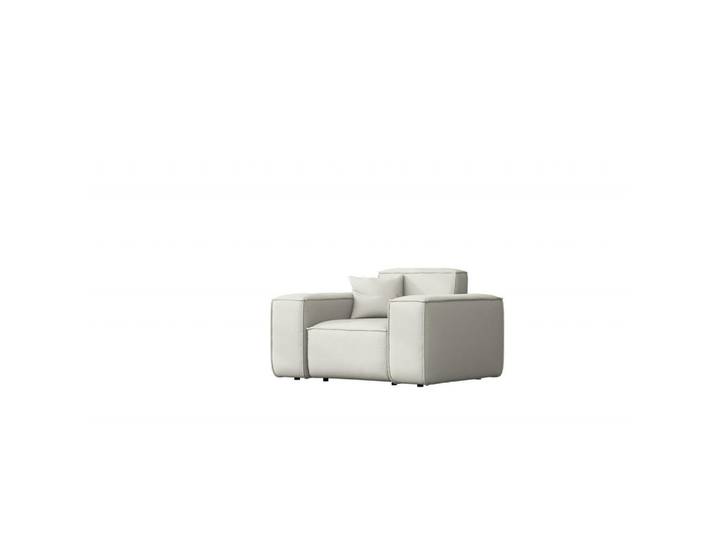 Kaiser Möbel Gartensessel Für Den Garten Malibu Stoff Odyssey Creme, Holz, 121x73x88 cm, Gartenmöbel, Loungemöbel, Loungesessel