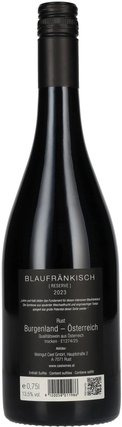 Weingut Ceel Ceel Blaufränkisch Reserve 2023 13,5% Vol. 0,75l