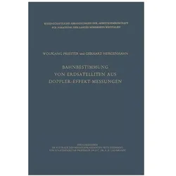 Bahnbestimmung von Erdsatelliten aus Doppler-Effekt-Messungen, Fachbücher