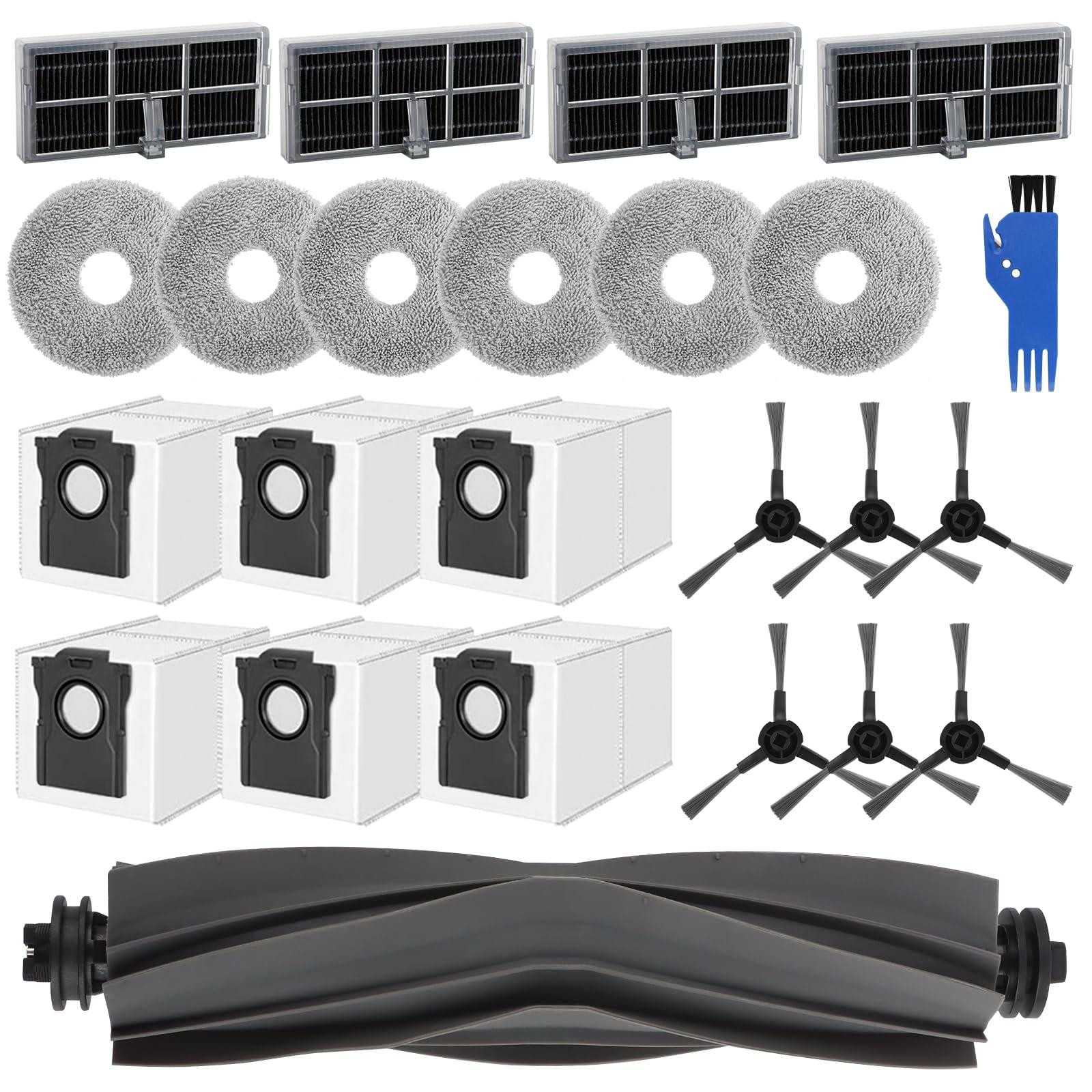 Selius 24 stuks accessoires voor L10s Ultra Gen 2, L10s Pro Ultra Heat en X30 Ultra stofzuigerrobots