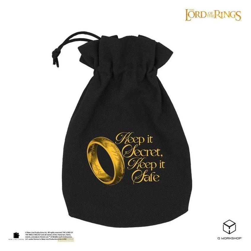 Q Workshop The Lord of the Rings: One Ring Dice Pouch - Keep It Secret Edition (QWS49900)