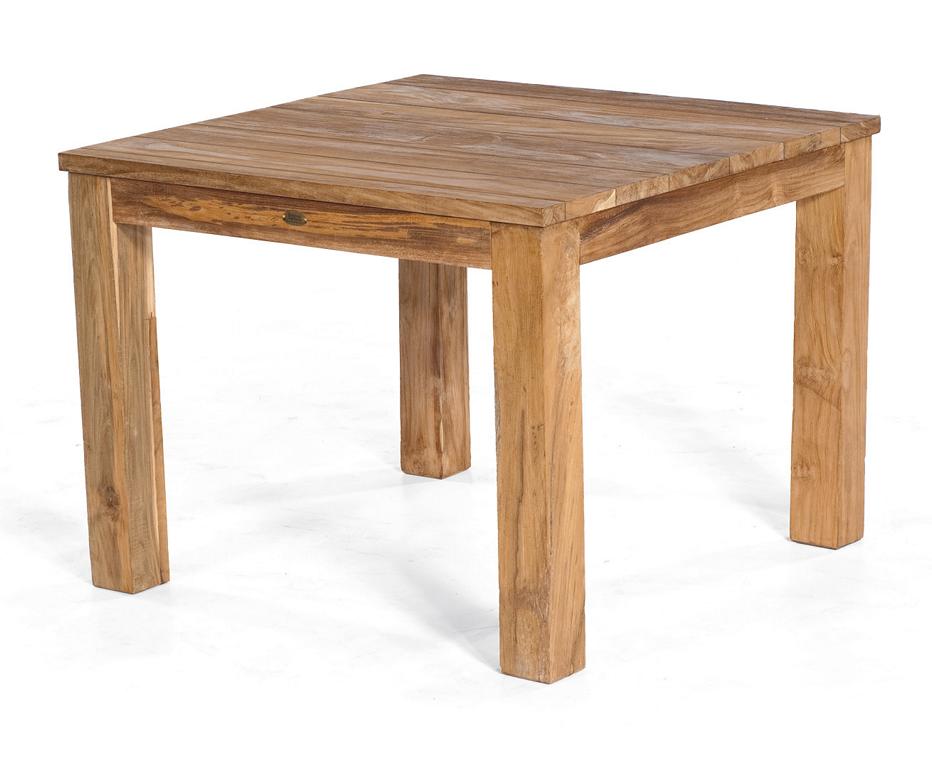 MUESING Tisch Charleston Old-Teak-Natur ca. 100x 100 cm SonnenPartner 16905874