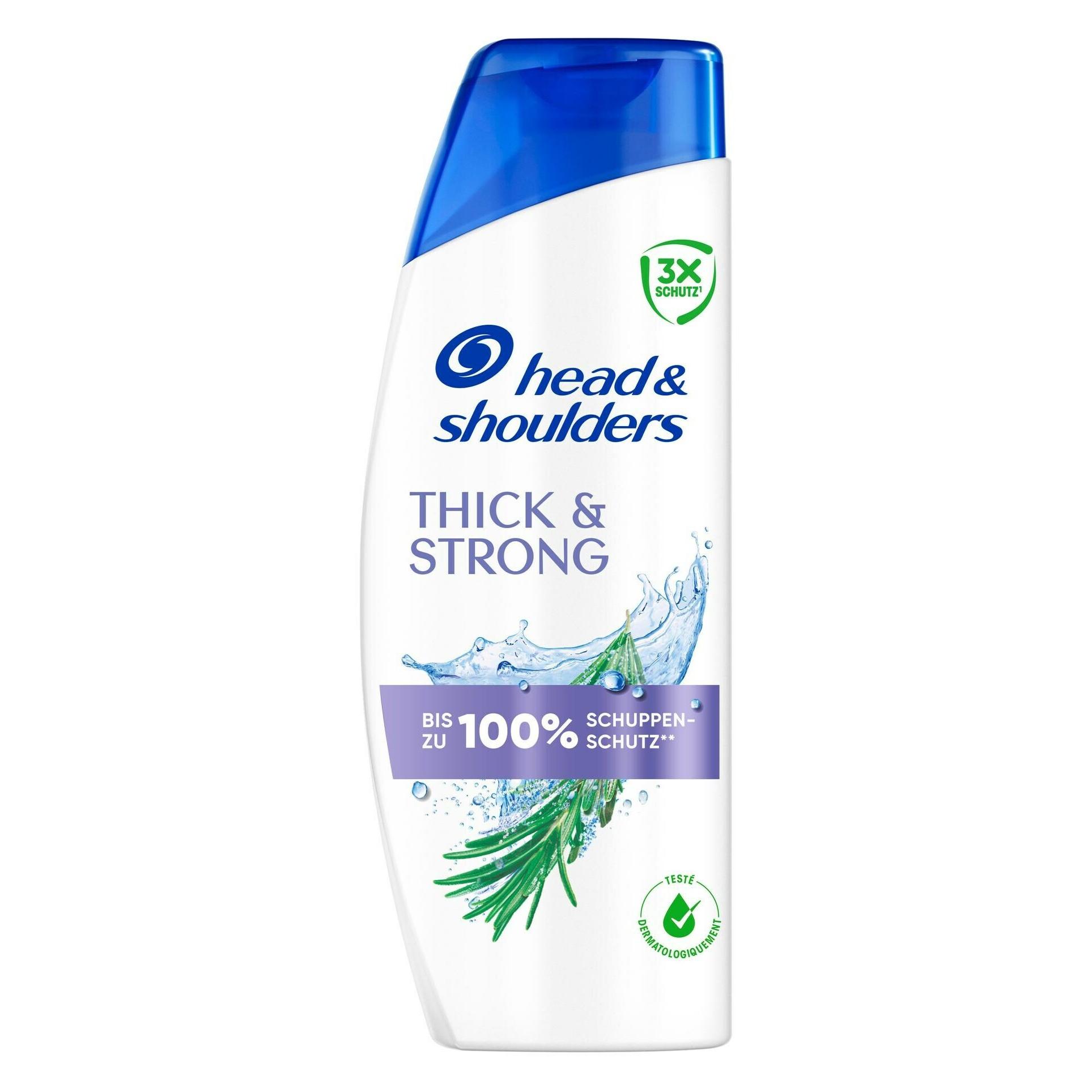 Head & Shoulders Anti-Schuppen Shampoo Rosmarin Extrakt Shampoo 250 ml (Flüssiges Shampoo, 250 ml) (8006530253567)