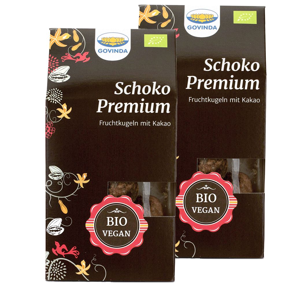 Govinda Bio Schokokugeln Doppelpack 2x120 g Schokolade