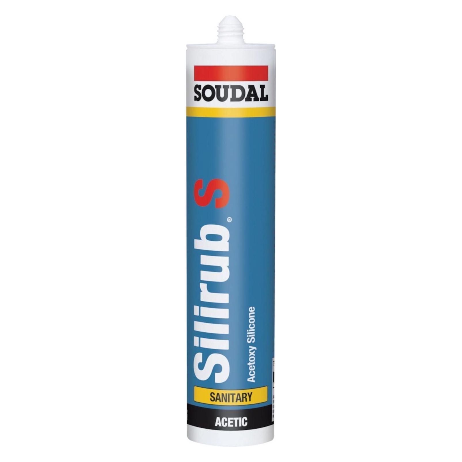 Soudal Silirub S Sanitärdicht- masse 300ml schw. (57899925)
