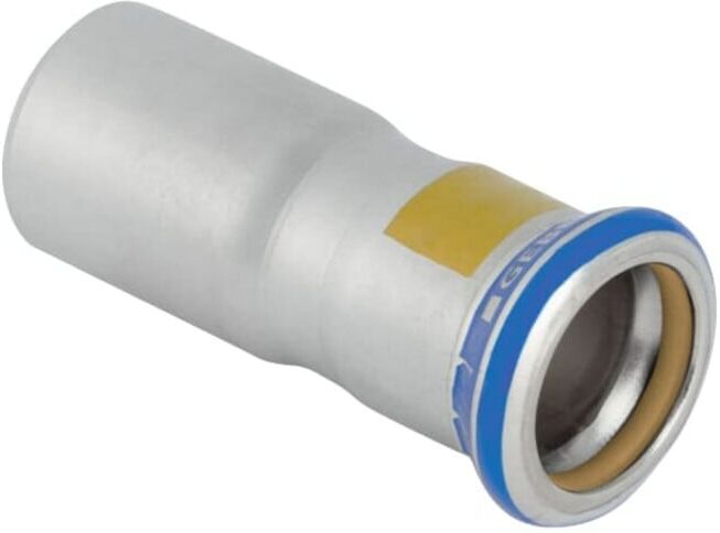 Geberit Réducteur gaz Mapress d= 54x22mm, avec embout, acier inoxydable (34132)
