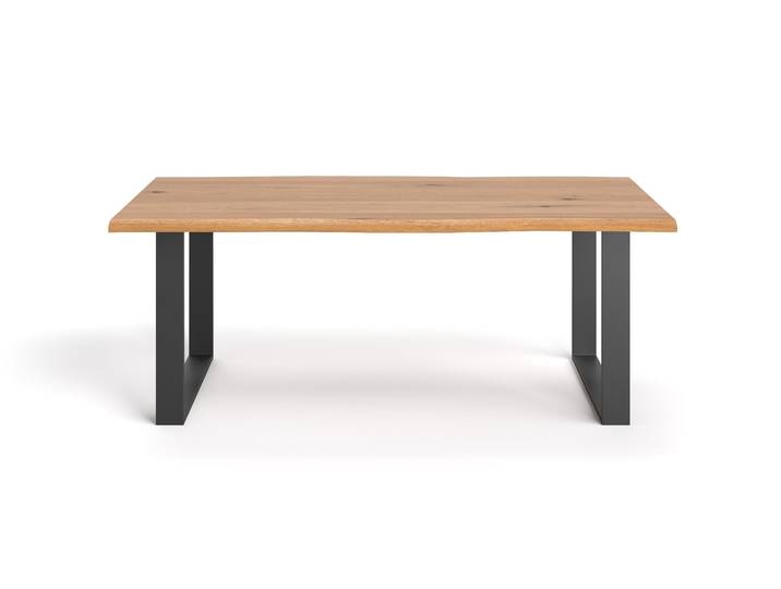 Table Acad en bois massif\, 140x80 cm\, chêne