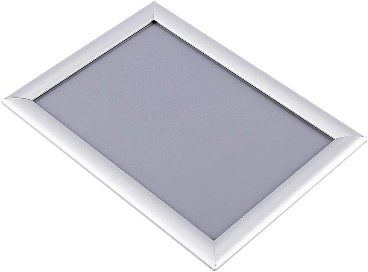 Aluminium Klikframe Posterhouder Wand A4 Zilver