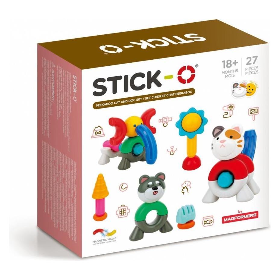 Magformers Stick-O Katze & Hund Set (005-902010)