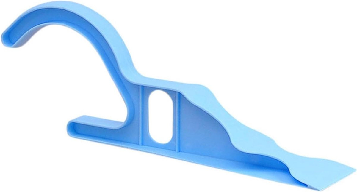 Matrasverhoger Blauw - Ergonomische Bedhulp en Lakenwisselaar - 35 x 12 x 7 cm