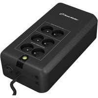 PowerWalker VFD 800 APFC FR, USV schwarz, Outlet: 6x Type E (French)