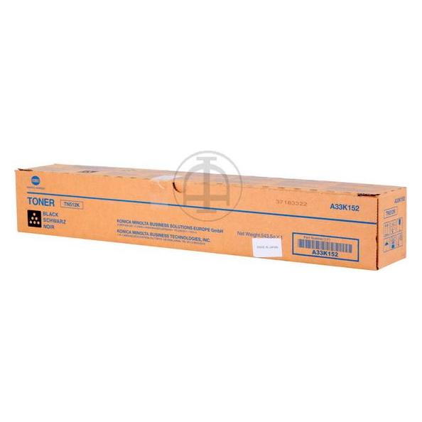 Konica Minolta A33K152 KONICA BIZHUB C454 TONER BLACK (A33K152)