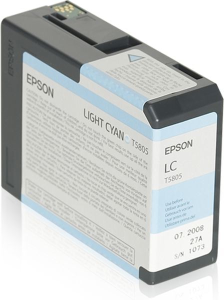 Epson T580 (C13T580500) - Hellcyan - Druckerpatrone