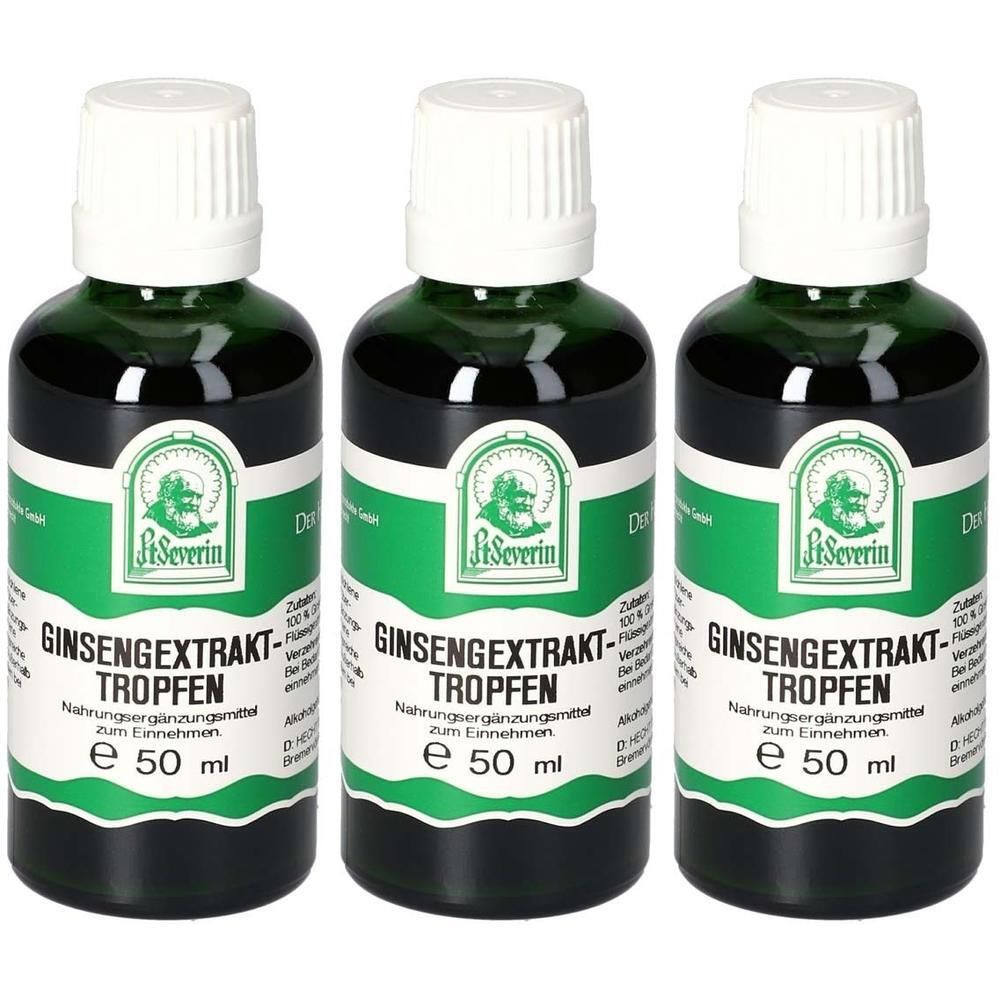 Ginseng Extrakt Tropfen x3 3x50 ml