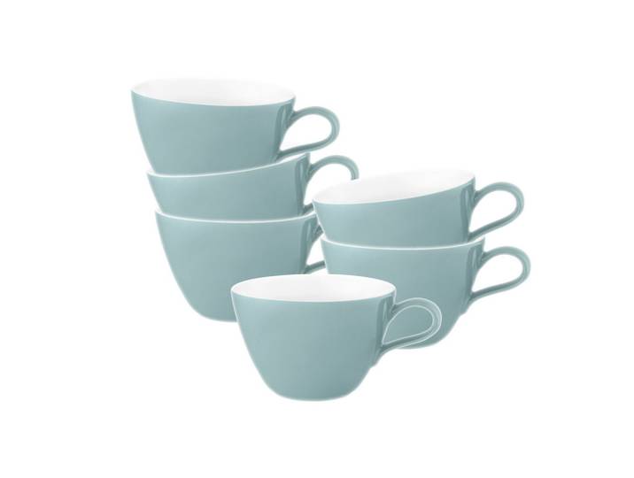 MILCHKAFFEETASSEN Life Fashion Green Chic 370 ml 6er Set