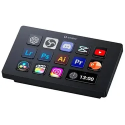 Ulanzi D200H Stream Deck Smart Keyboard, Streaming Deck, Schwarz