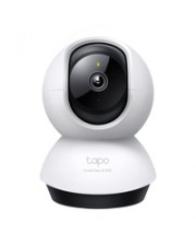 TP-LINK Tapo C220 IP-sikkerhedskamera Indendørs Trådløs Skrivebord Hvid Sort Sfærisk (TAPO C220)