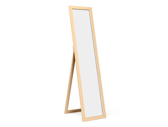 STANDSPIEGEL mit Holzrahmen Holz