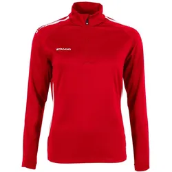 Stanno, Damen, Sportshirt, First Quarter Zip Top Ladies (M), Rot, M