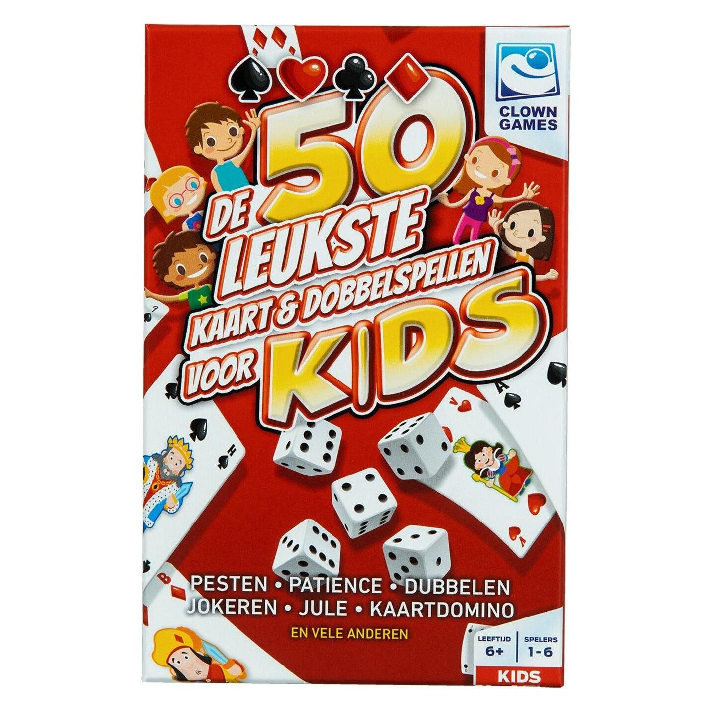 Clown games 50 Card And Dice (Niederländisch, 1 - 6 Spieler) (2007871)