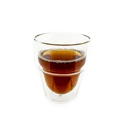 Mulex Gläser Set 350 ml Borosilikatglas für Eiskaffee, Tee, Saft Hitzebeständig