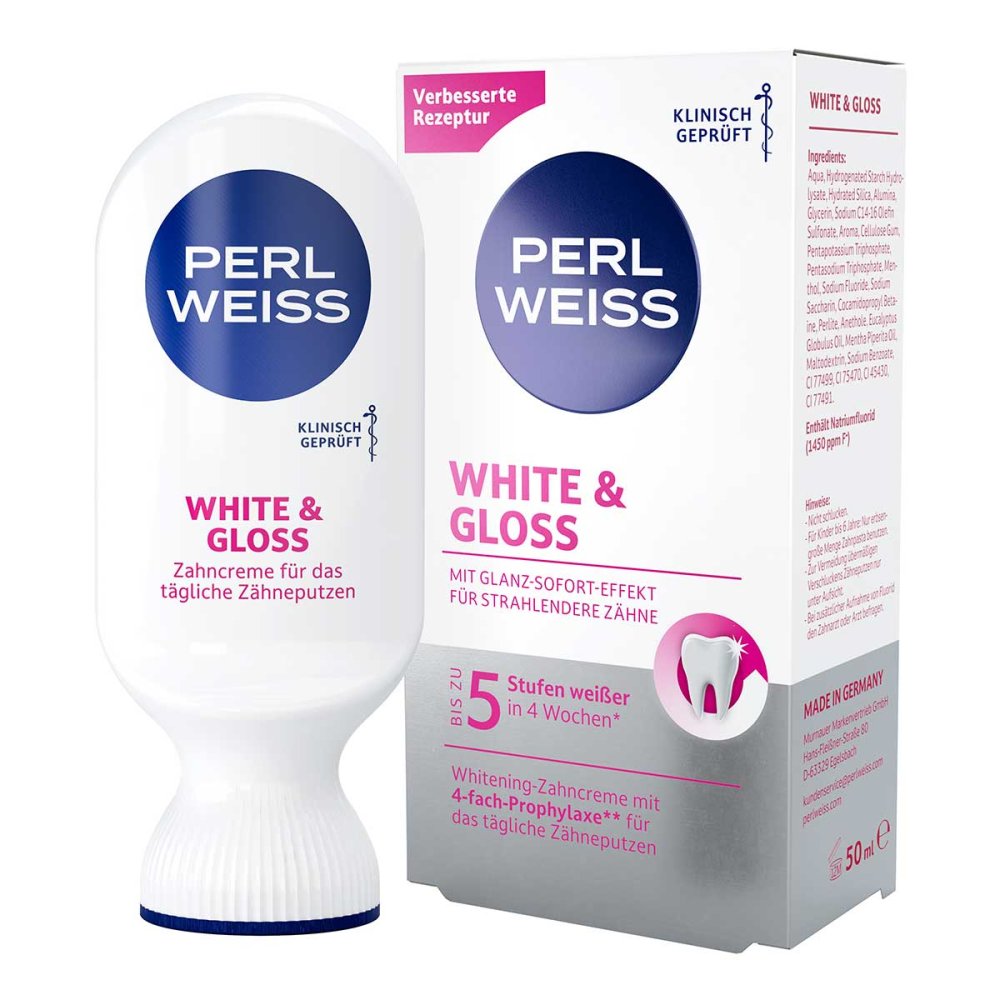 MURNAUER MARKENVERTRIEB GmbH Perlweiss White & Gloss Zahncreme 20593947