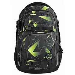 Coocazoo PORTER Lime Flash Schulrucksack
