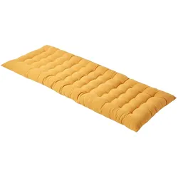 BANKAUFLAGE 2-Sitzer gelb 108/42/5 cm