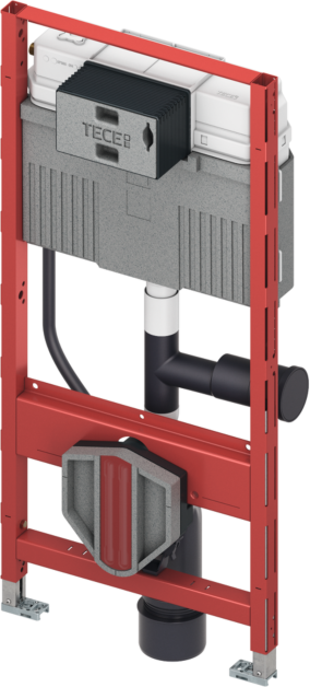 TECE TECEprofil WC-Modul 9300303 1120 mm, mit Spülkasten, für Geruchabsaugung
