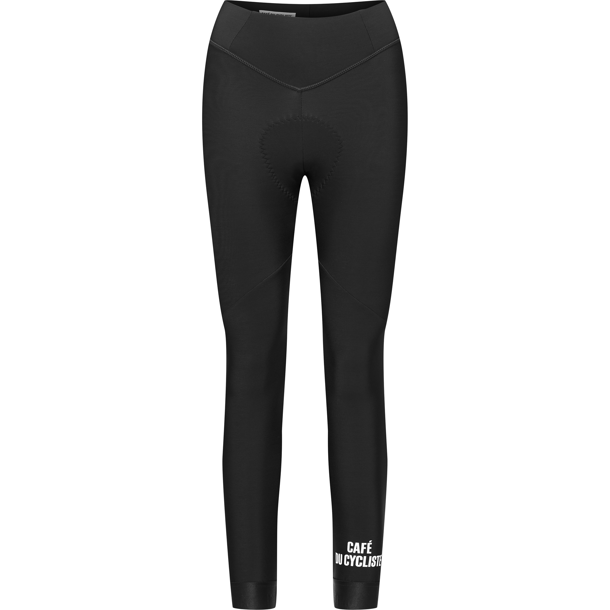 Café Du Cycliste Theresa with Pad Radhose lang Damen Fahrradhose grau Größe S Rennrad | Gravel Schnell trocknend