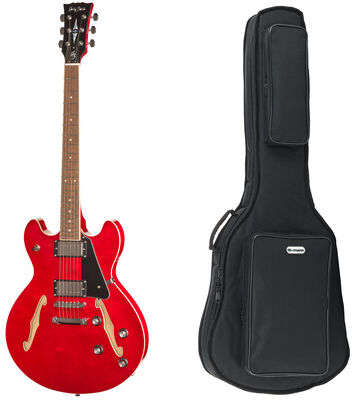 Harley Benton HB-35 CH Vintage Series w/Bag Cherry Hochglanz
