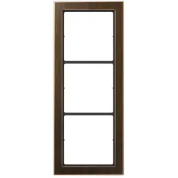 Jung Rahmen 3fach Mess/antik FDME 2983 AT