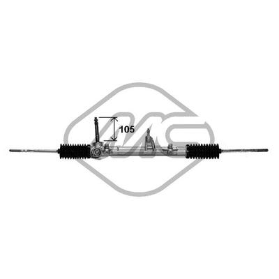 METALCAUCHO Lenkgetriebe 50395 für Fiat