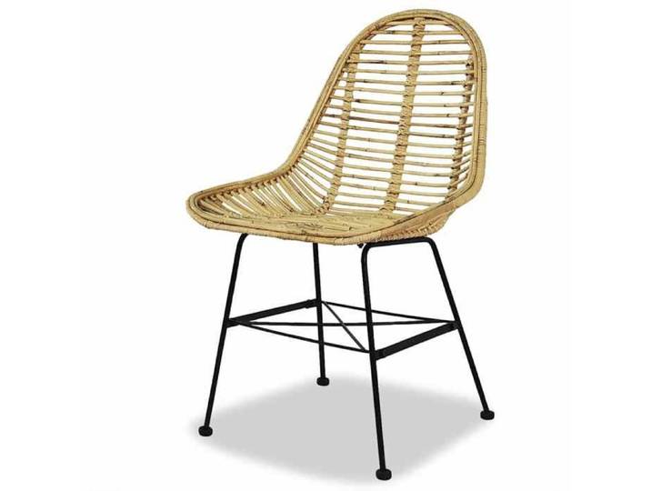 ZENCORE@ Chaises à manger - Entretien facile - lot de 2 - rotin naturel - 110 kg par siège（6199)