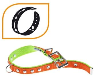 Ferplast Coleira Dual CF25/45 Branco