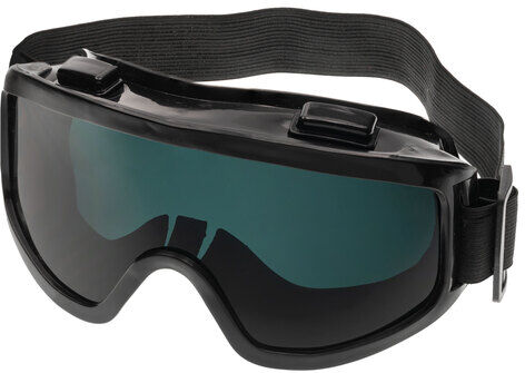 Ski-Brille, schwarz