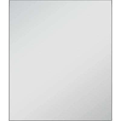 Badspiegel BYLIVING "Jakob", grau (anthrazit), B:60cm H:70cm T:2cm, Spiegel, Badspiegel, Breite 60 cm