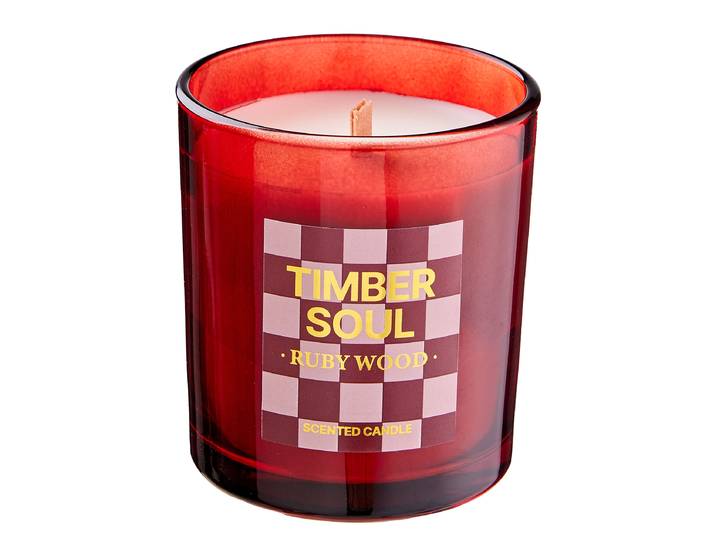 Duftkerze TIMBER SOUL Ruby Wood 7 x 7cm 7 x 7 cm