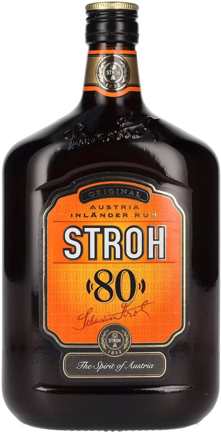 Stroh Rum Stroh 80 Original Austria Inländer Rum 80% Vol. 0,7l