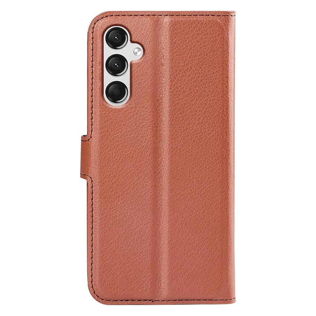 Cover-Discount Galaxy A25 5G - Leder Etui Hülle braun (Samsung Galaxy A25 5G) (660163123I)