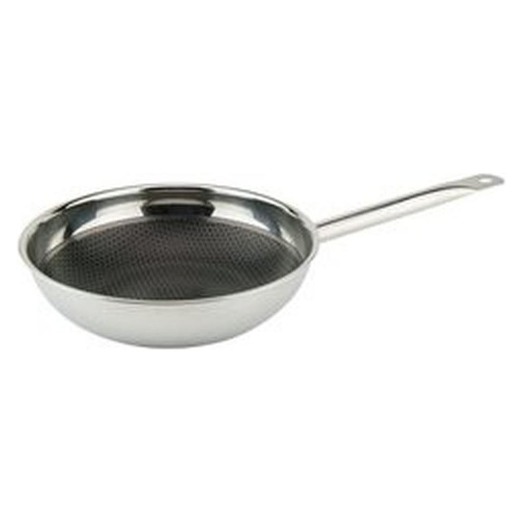 Ilsa 1514 Profi-Wok 32cm Dreischicht (Edelstahl, 32 x 8.50 cm) (IL 1514-032)
