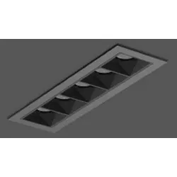 RZB LED-Deckeneinbauleuchte 641323.003.1.76